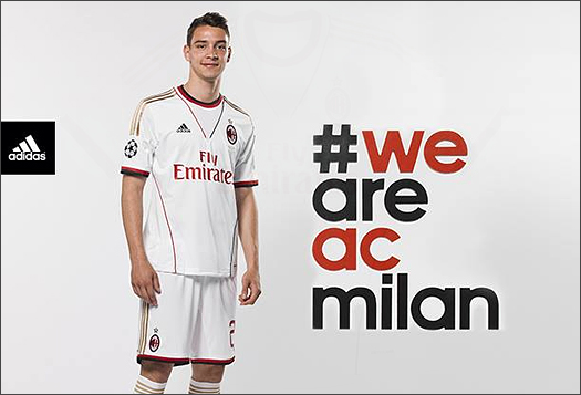 The milan away