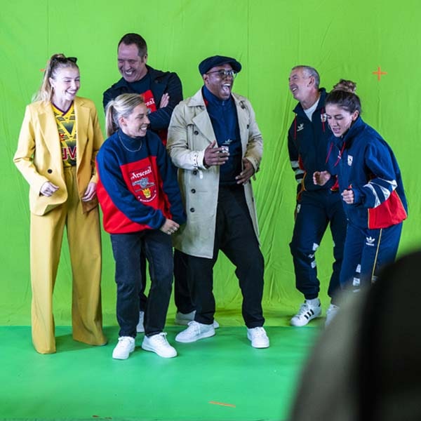 Arsenal players past and present feature in 90s-inspired video to  re-release iconic 'bruised banana' kit as part of new adidas Originals  collection