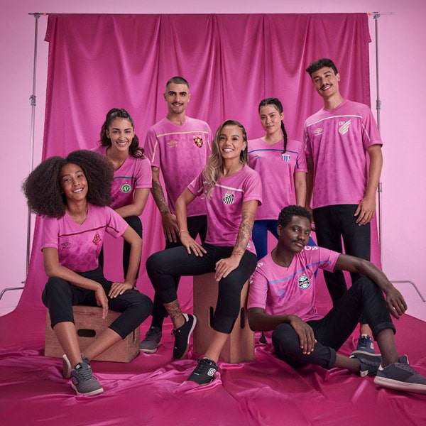Umbro Brasil Launch Special Edition Shirts For Pink October - SoccerBible