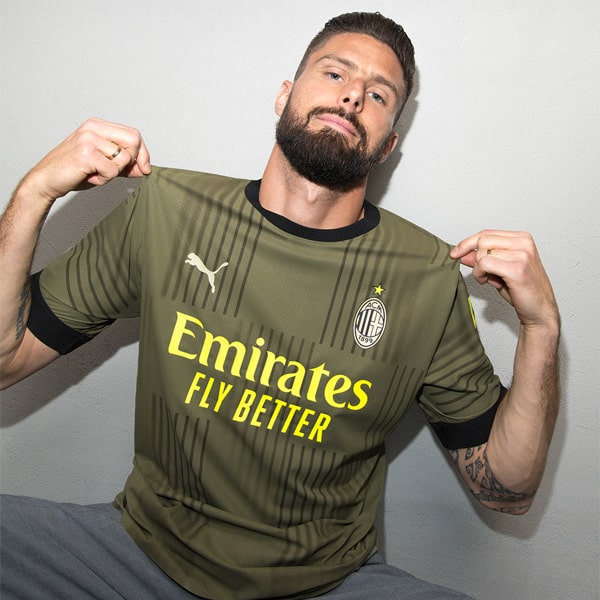 pint Slovenien Sidelæns PUMA Launch AC Milan 22/23 Third Shirt - SoccerBible