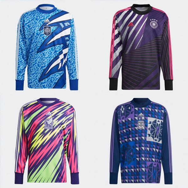 90s goalkeeper kits - top 7 crazy shirts for collectors