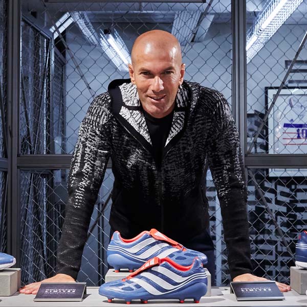 Zinedine Zidane Opens adidas Football Store in Paris - SoccerBible