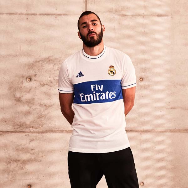The Real Madrid's vintage jersey by adidas Originals